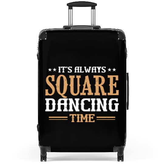 Western Square Dancing Design for a Square Dancer Suitcases