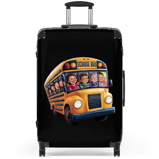 School Bus Adventures Suitcases