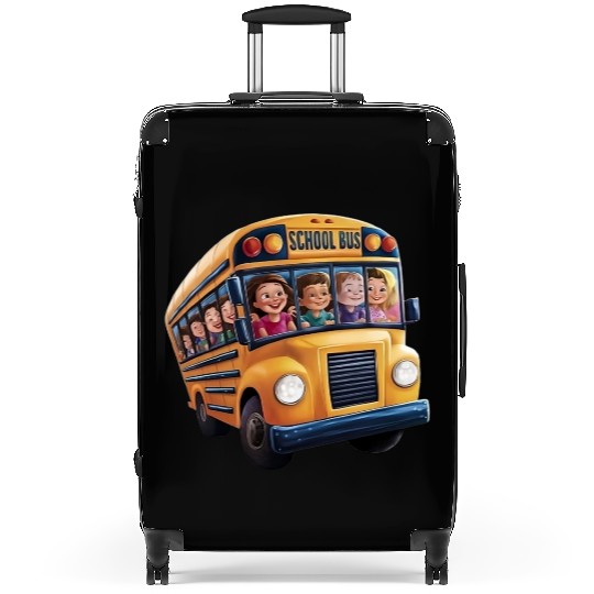 School Bus Adventures Suitcases