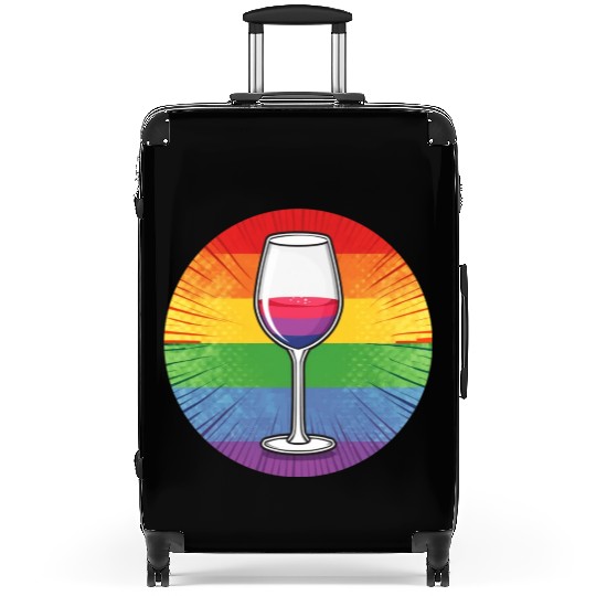 LGBTQ Wine Suitcases