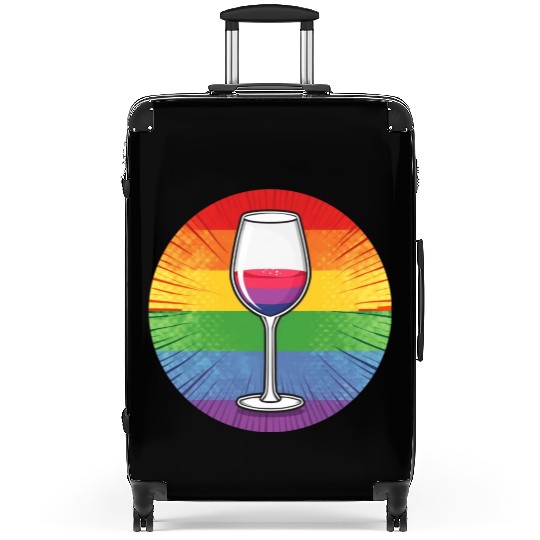 LGBTQ Wine Suitcases