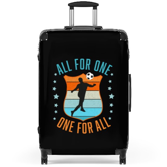Soccer Team Spirit Suitcases