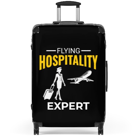 Flight Attendant Aviation Cabin Crew Airline Staff Suitcases