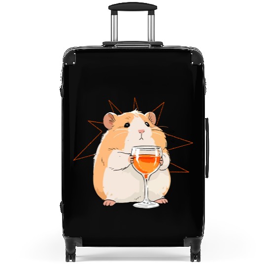 Hamster Animals Lover Funny Design Suitcases