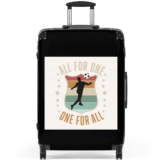 Soccer Team Spirit Suitcases