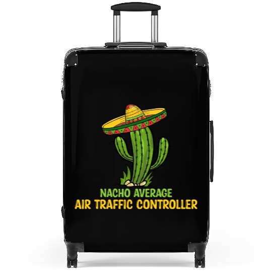 Nacho Average Air Traffic Controller Suitcases