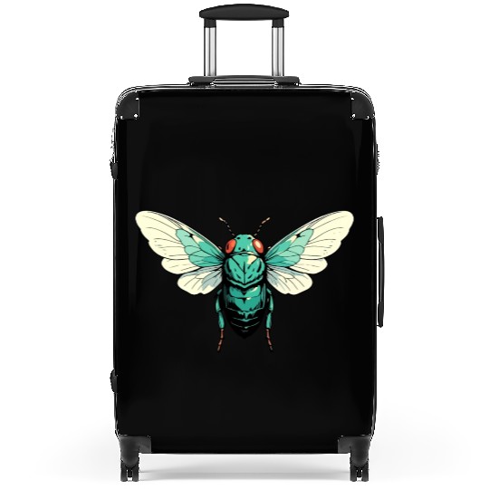 Cicada Insect Animal Lover Funny Design Suitcases