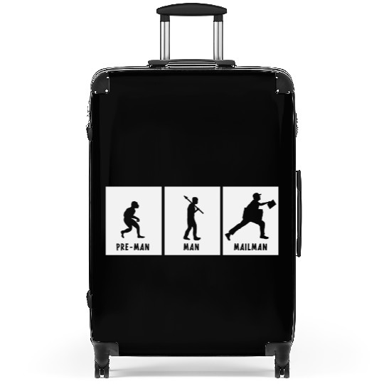Humor Joke Hilarious about Postman Evolution Of Ma Suitcases
