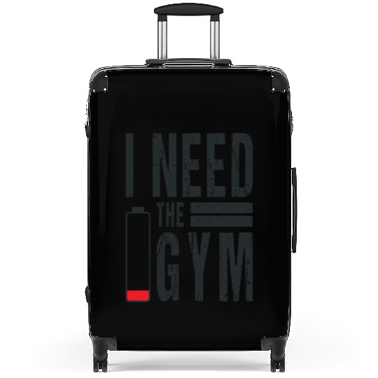 I need the Gym Sports Motivational Fitness Saying Suitcases