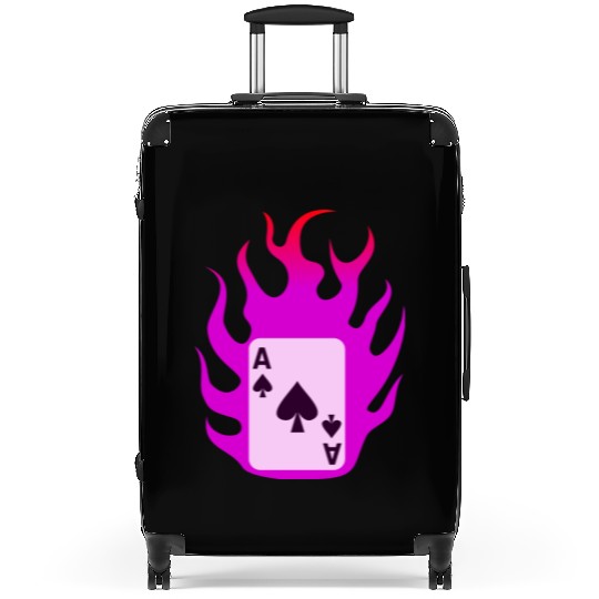Flaming Card - X-men Suitcases