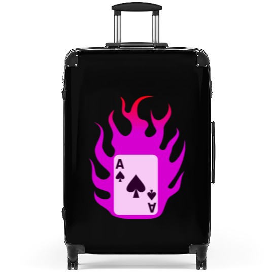 Flaming Card - X-men Suitcases
