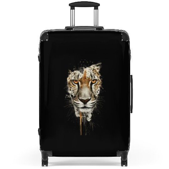 Embrace the wild with our stunning tiger Suitcases