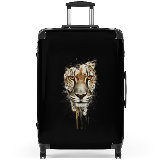 Embrace the wild with our stunning tiger Suitcases