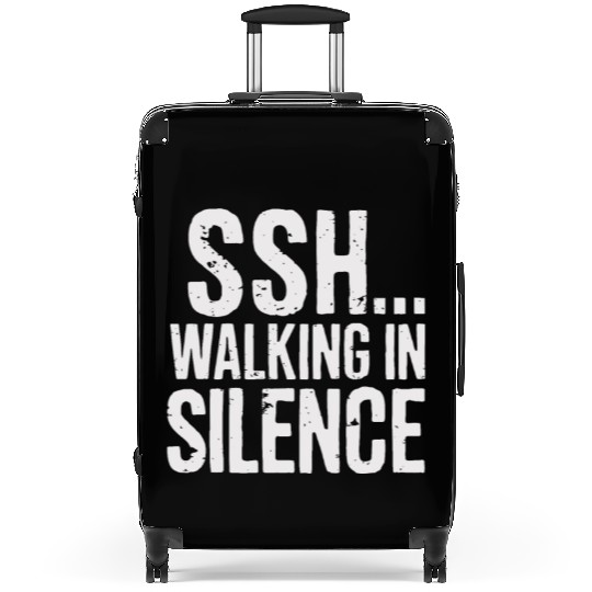 Ssh Walking In Silence Trend Silent Walking Suitcases