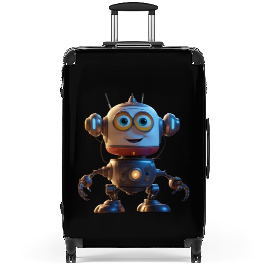 Am a robot 2.0 Suitcases
