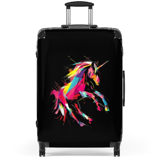 Unicorn Rainbow Animal Zoo Suitcases