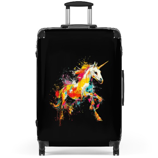 Unicorn Rainbow Animal Zoo Suitcases