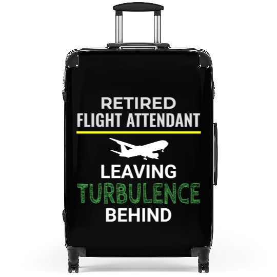 Retired Flight Attendant Aviation Cabin Crew Suitcases