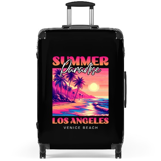 Summer Paradise Los Angeles Venice Beach Suitcases