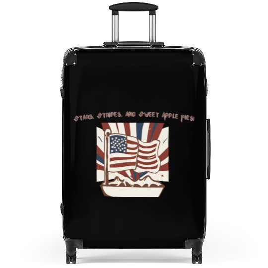 Stars, Stripes, and Sweet Apple Pies! Suitcases