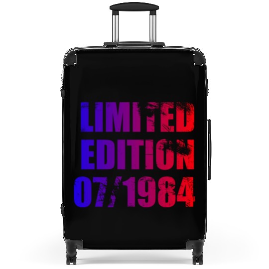 40th birthday Limited Edition 07/1984 Suitcases