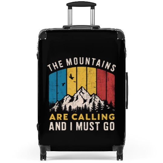 The Mountains Are Calling Suitcases