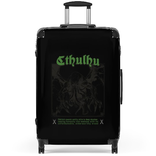 Tarot Card - Cthulhu Cult Lovecraft Necronomicon Suitcases