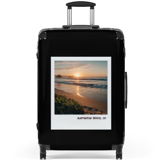 Mono Enterprises "Travels" Huntington Beach Suitcases