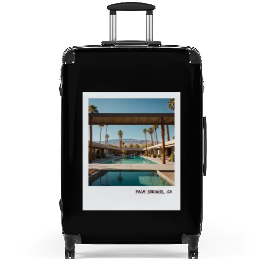Mono Enterprises "Travels" Palm Springs #4 Suitcases