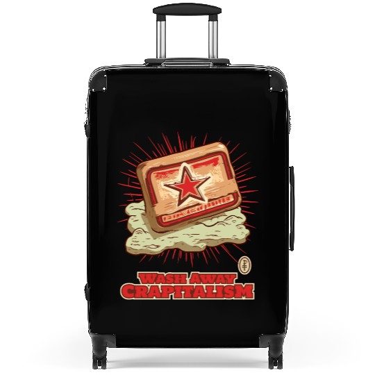 Wash Away Crapitalism with Communist Soap Suitcases