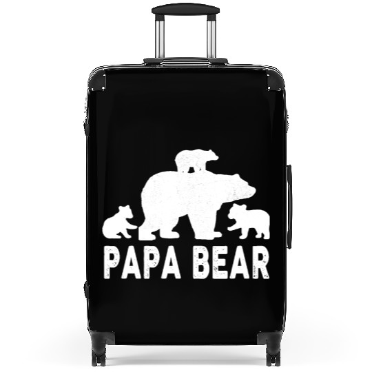 Papa Bear Fathers Day 3 Cubs Kid Suitcases