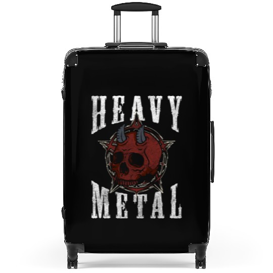 Rock and Roll Rocker Metal Band Suitcases