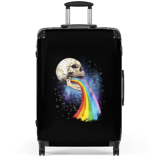 Goth Rock Satan Unicorn Festivals Death Metal Suitcases