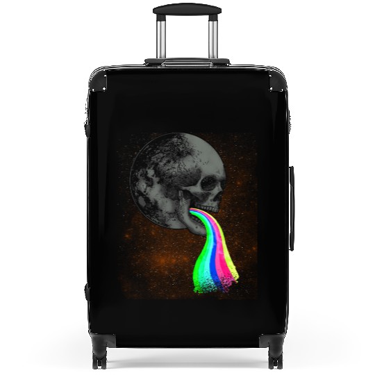 Goth Rock Satan Unicorn Festivals Death Metal Suitcases
