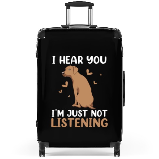 Rhodesian Ridgeback Dog Lover Dog Owner Suitcases