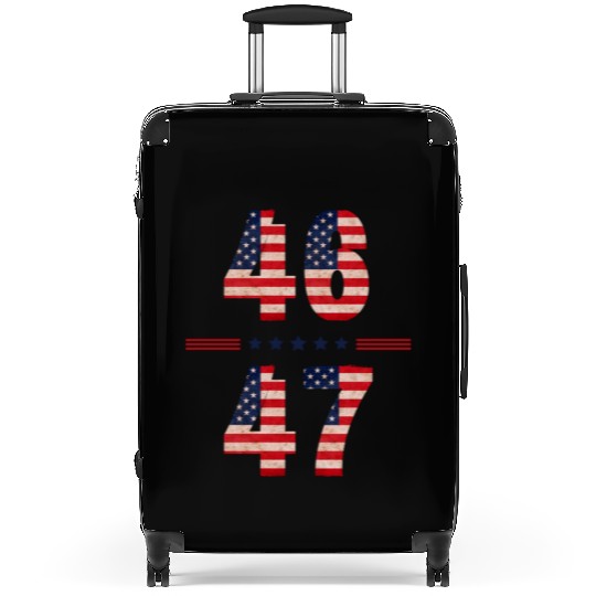 46 will be the 47th President of merica Suitcases
