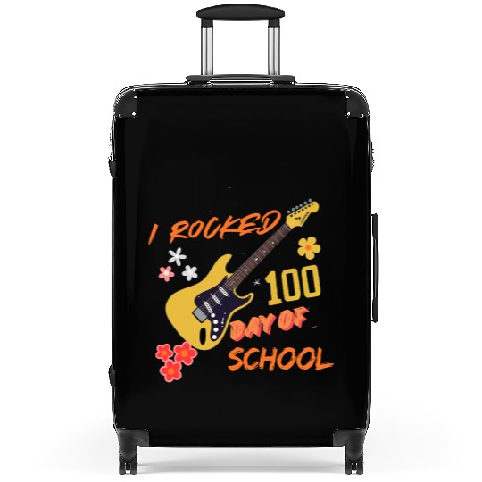 I rocked 100 days of school Suitcases, teacher Suitcases