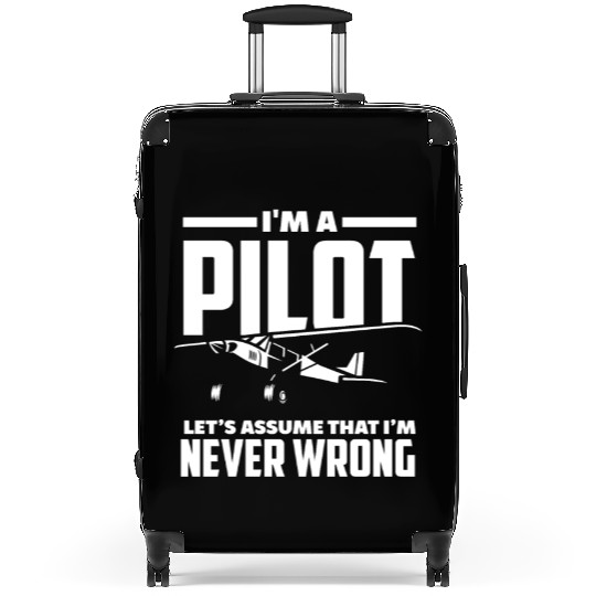 Pilot Right Have Flying Pilots Suitcases