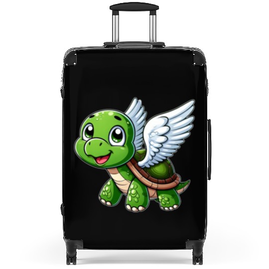 Turtle Angel Wings Halo Farm Farmer Suitcases