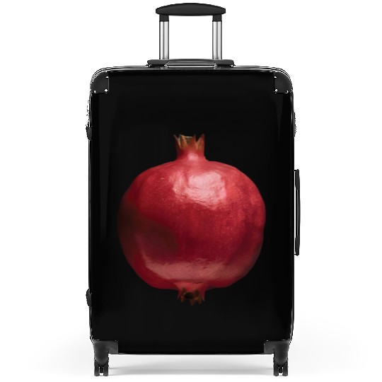 Pomegranate Realistic Suitcases