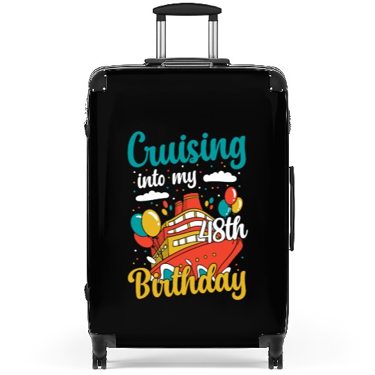 Cruising Into My 48th Birthday Cruise Vacation Suitcases
