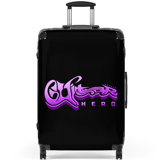 Guitar Hero - Typography Design Suitcases
