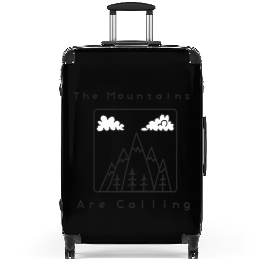 The Mountains Are Calling Suitcases