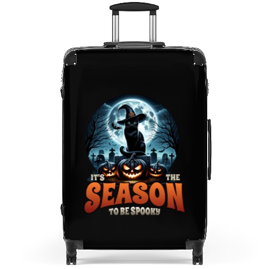 Scaredy Cat No Treats Just Halloween Tricks Suitcases