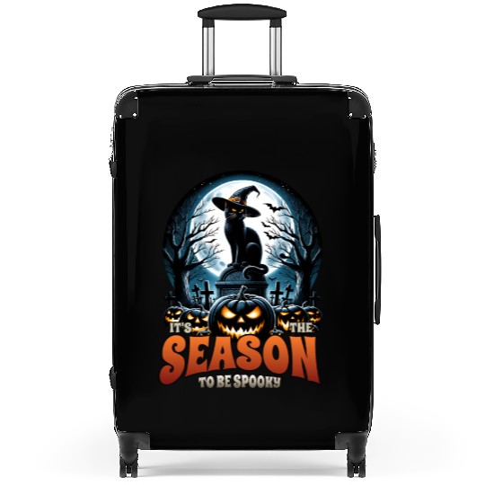 Scaredy Cat No Treats Just Halloween Tricks Suitcases