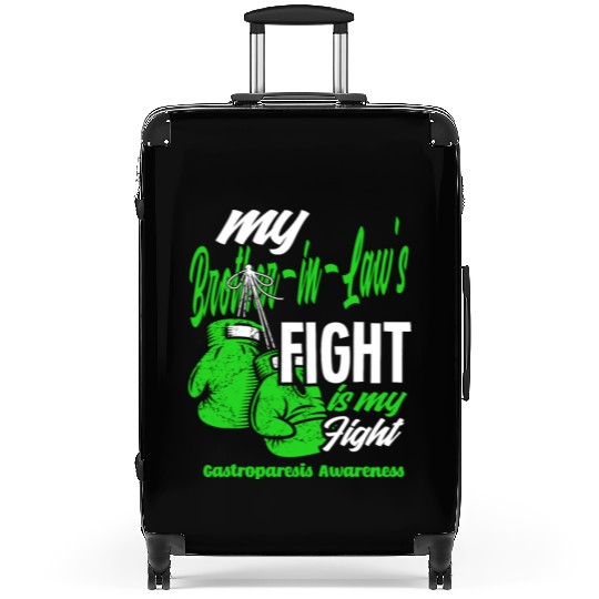 My Brother-in-Law's Fight Gastroparesis Awareness Suitcases