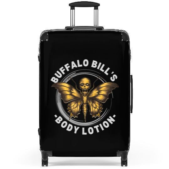 Vintage Distressed Buffalo Bill s Body Lotion Suitcases