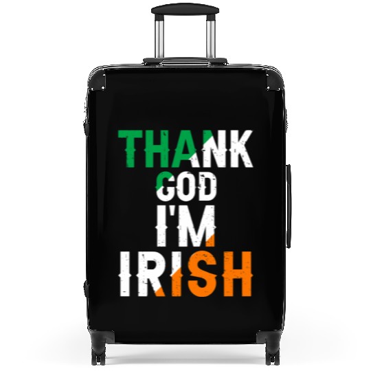 St Patricks Thank God Im Irish Premium Suitcases