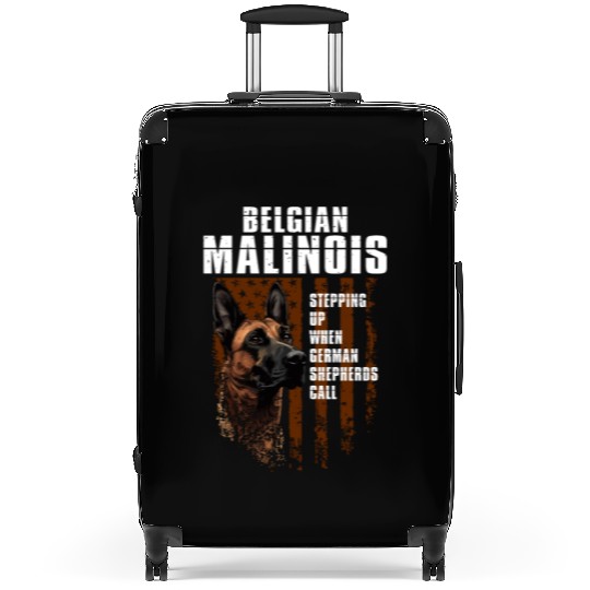 BELGIAN MALINOIS STEPPING UP WHEN SHEPHERDS CALL Suitcases