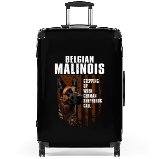 BELGIAN MALINOIS STEPPING UP WHEN SHEPHERDS CALL Suitcases
